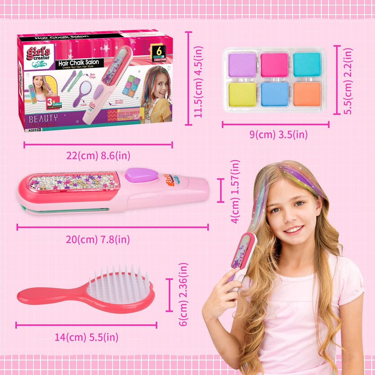 Beaded Hair Braiding Machine Jewellery Kits V713