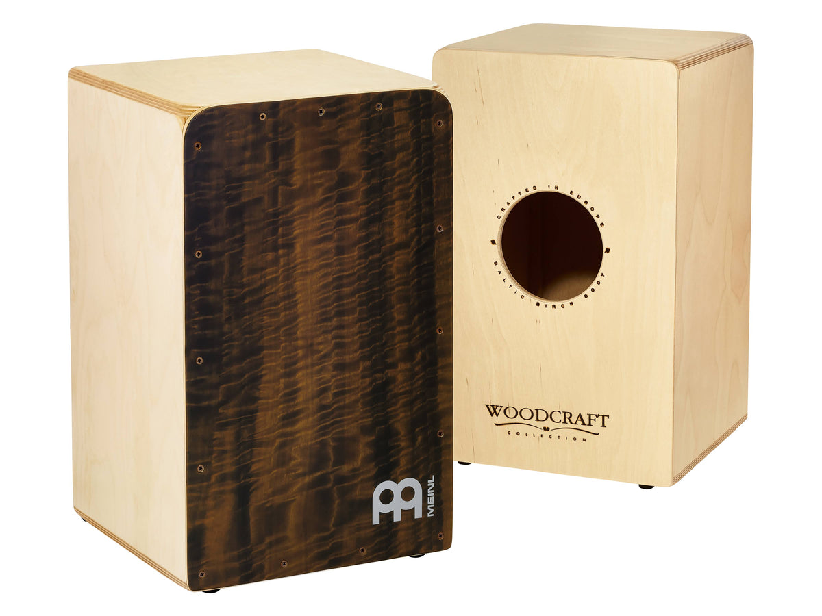 Birch Snare Cajon with Quilted Eucalyptus Frontplate H921