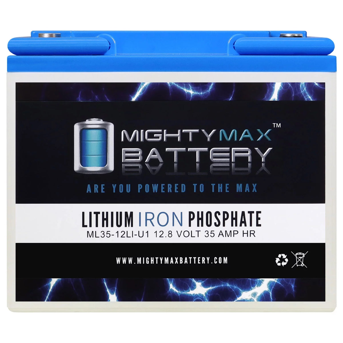 12V 35AH U1 Lithium Battery E53076
