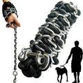 Heavy Duty Metal Dog Leash with Collar Y399