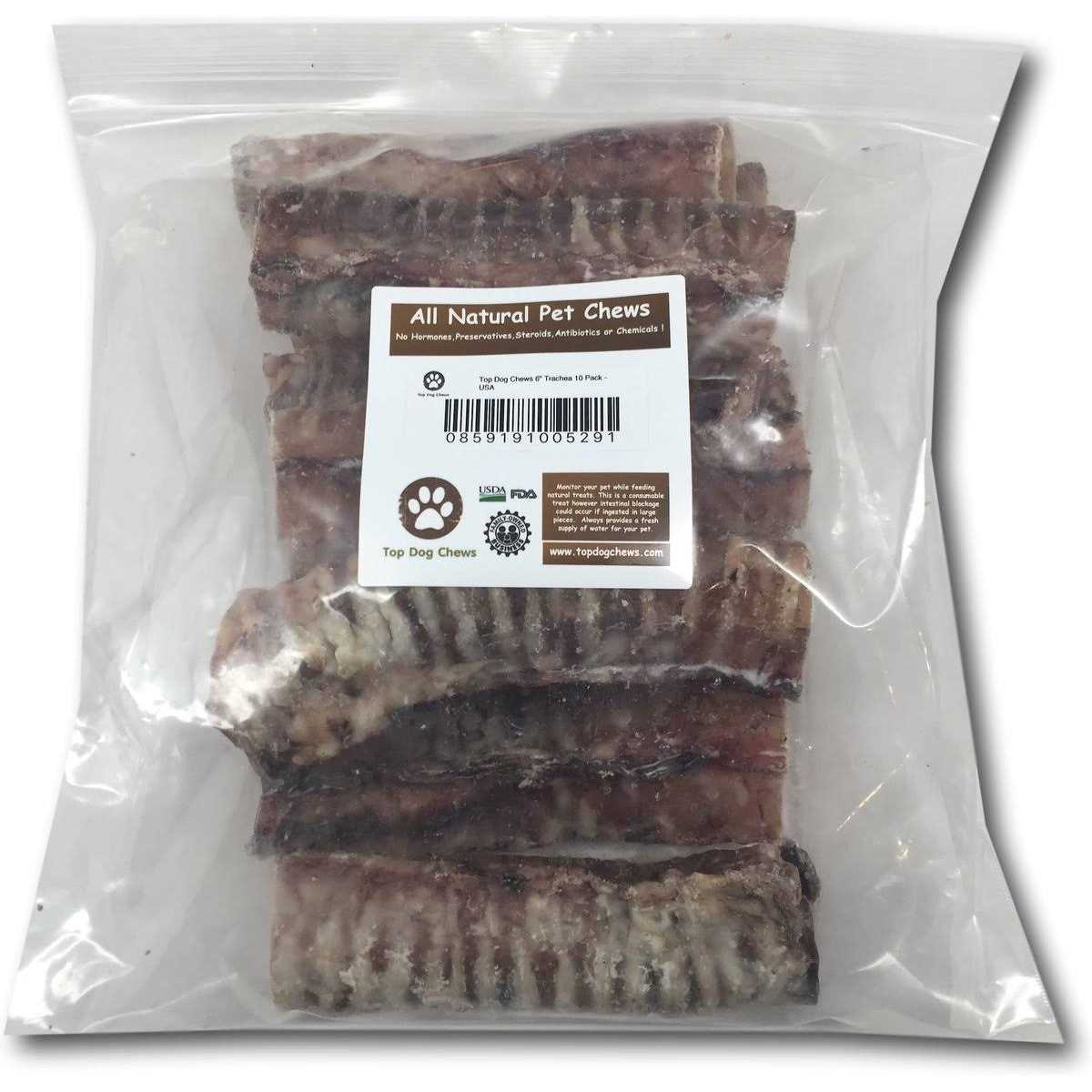 12 Beef Trachea Dog Treats H4512