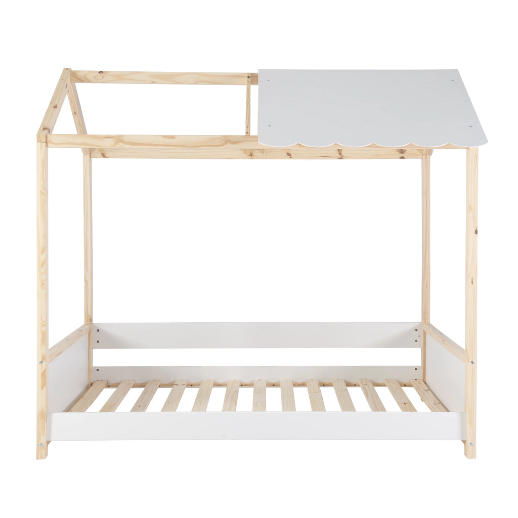 White Twin Kid's Bed V303
