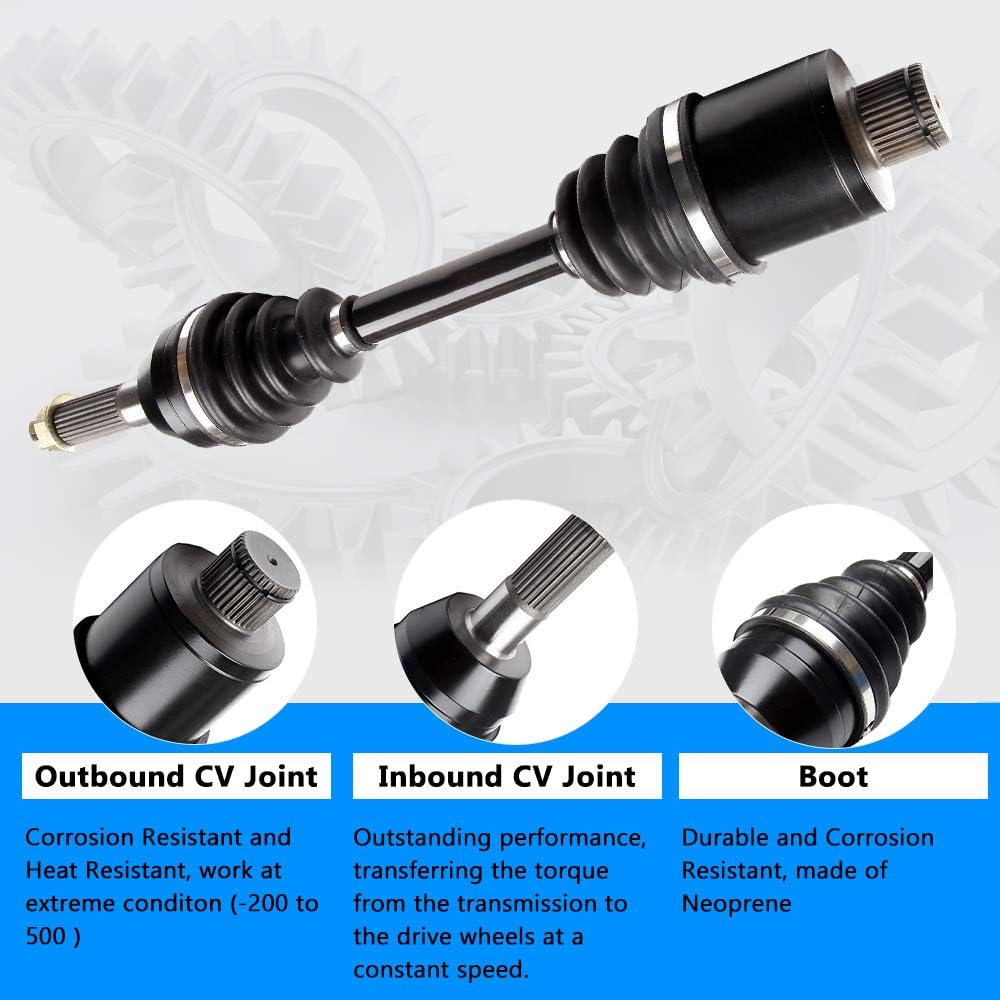 CV Axle Shaft Assemblies Pack of 2 T466