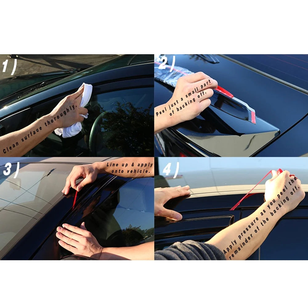 Rear Roof Window Spoiler Shade P623